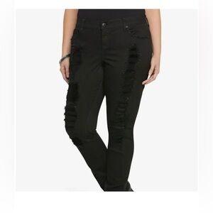TORRID Premium Stretch Black Jeans Women, 14S